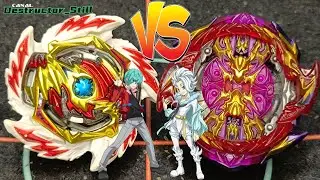 Bigbang Genesis Hybrid VS Erase Diabolos Vanguard Bullet - Beyblade Burst