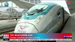 High-speed train ticket prices increased.