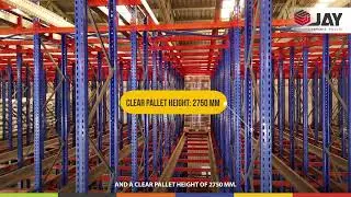 Custom Radio Shuttle Racking System | Multi-Pallet High-Density Warehouse Storage