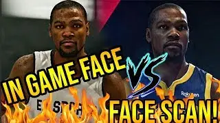 NBA LIVE 19 IN GAME FACE VS NBA LIVE 19 Player Rating Face Scan GRAPHICAL COMPARISON!!