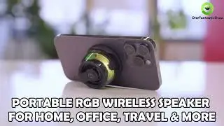 Edifier G200 Magnetic Bluetooth Speaker - Portable RGB Wireless Speaker for Home, Office & Travel