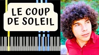LE COUP DE SOLEIL - RICHARD COCCIANTE (PIANO TUTO)