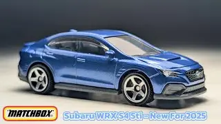 Matchbox 2024 Subaru WRX S4 Sti &mdash; новинка 2025 года