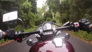 yamaha Virago xv250 vtwin ride: Australian mountains #250cc #hitchhiking #australia #tourism