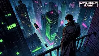 NEO-NOIR RAIN // Cinematic Dark Synthwave 2025 (80s Sci-Fi Vibe)