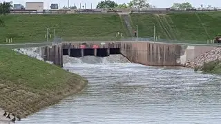 Flooding concerns near Barker Dam