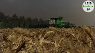 Die Gerste wird geerntet|LS19 Realistic🌱