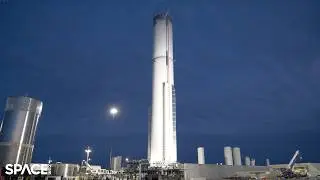 Watch a SpaceX Starship V3 booster get frosty in cryoproof testing time-lapse