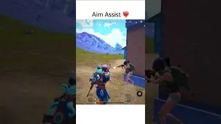 Aim Assist Off ☠️ #bgmi #shorts