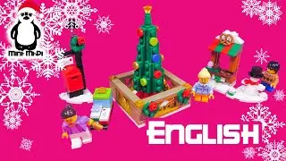 LEGO&reg; Seasonal 40263 Christmas Town Square | Speed build | Review | English