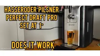Hasseroder set at 1&deg; - Perfect draft pro / Philips perfect draft - re review - review No. 1014
