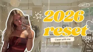 New Year Reset | Deep Cleaning My Entire Apartment 🧼✨