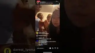 dd osama with ddot n (ex gf)jay Rackz,melz,Bria on live