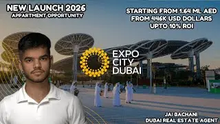 Invest In Dubai's Expo City | Apartment Launch In 2026 | Mahra In Expo Valley Views | Highest ROI