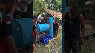 Siraman tiap hari, tiket mancing 40rb sepuasnya, dapat berapapun bawa pulang