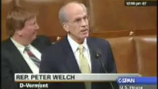 Rep. Peter Welch (D-Vt.) on Obama economic stimulus bill
