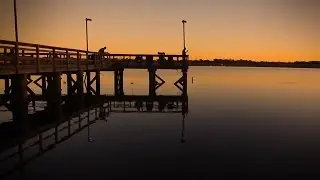 Fishing at Purtis Creek - Postcard From Texas