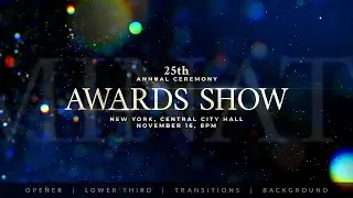 Awards Ceremony Titles Adobe After Effects Template
