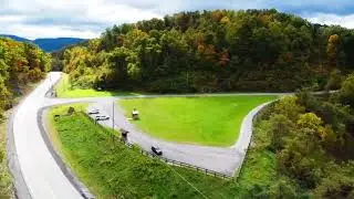 Top of Pine Mountain in Letcher County Kentucky