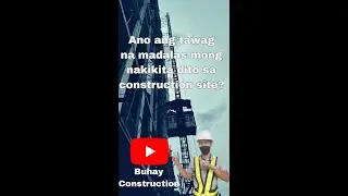 CONSTRUCTION MANHOIST || ALIMAK BRAND || CONSRUCTION EQUIPMENT || PALABOY YCHANNEL