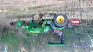 Tractor destruction