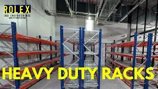 Optimize Your Warehouse with Heavy Duty Racks | Rolex India Engineering