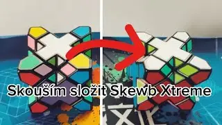 Zkouším složit Skewb Xtreme