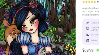Распаковка / Dreamer Designs / Белоснежка и друзья от Ханны Линн