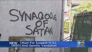 Hunt For Suspect In Staten Island Anti-Semitic Vandalism