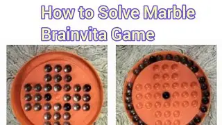 How to play and solve marple brainvita game in step by step #buymoteeshopping