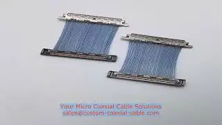 Awg 46 Micro Coax Vietnam Manufacturer 50 Pin Coaxial Cable For Inspection Pipe Cameras Cellular Net