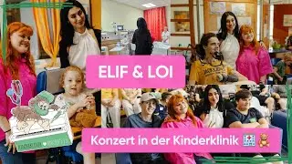 Elif & Loi überraschen kleine Patienten | Kinderklinikkonzert in Brandenburg an der Havel 2024