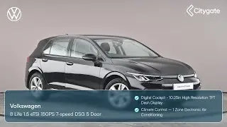 Volkswagen Golf - 8 Life 1.5 eTSI 150PS 7-speed DSG 5 Door - Citygate Volkswagen St Albans
