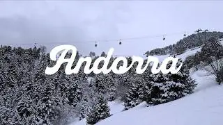andorra vlog | first time skiing and mushing (dog sledding)