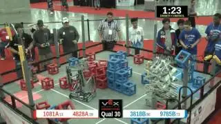 2015 VRC Sci Q30 - 1081A 4828A vs 3818B 9785B - 51 to 40 - VEX Worlds 2015 - Science Division