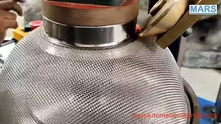 Automatic Colander Mesh Basket Welding Machine