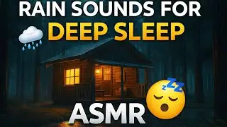 Rain Sounds for Deep Sleep 🌧️ ASMR Rain to Help You Fall Asleep Fast