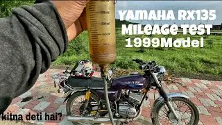 Yamaha Rx135 Mileage Test