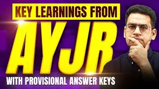 AYJR 2026 (January) Learnings with Provisional Answer Keys | Anup sir | MathonGo