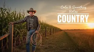 【Country Relax 17】Smooth Country Guitar for Relax Moments 🎸☕