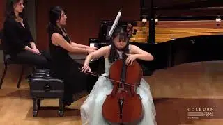 R.Schumann: Abendlied for Cello and Piano - Ye Un Park 박예은