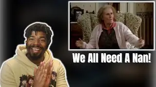 AMERICAN REACTS TO Catherine Tate Show Nan eating disorder & windows cleaning