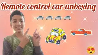 Unboxing new remote control car with my sister//birthday gift unboxing//It's Vihaan#unboxing