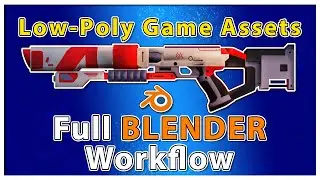 Make Game Ready Assets! Full Workflow | Blender Tutorial