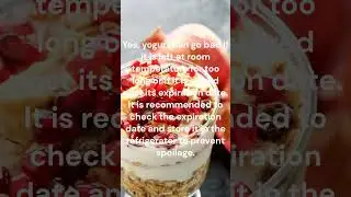 Does Yogurt go Bad? #food #foodfacts #shorts #yogurt