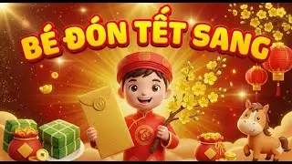 Bé Đón Tết Sang | Nhạc Tết Thiếu Nhi Sôi Động Nhất Cho Bé Vui Tết