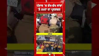 ਪੰਜਾਬ 'ਚ ਵੱਖ-ਵੱਖ ਥਾਂਵਾਂ  ਤੇ AAP ਦਾ ਪ੍ਰਦਰਸ਼ਨ | Fake Video | Controversy Video