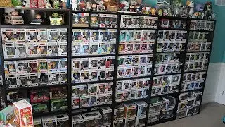 Rearranging my Funko Pops + New Shelf