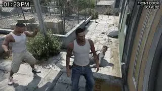 Что если Франклин и Си-Джей украдут миссию Майкла в GTAV?
