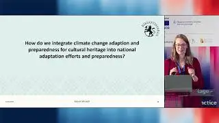 Climate Strategy for Cultural Heritage from a Norwegian perspective (Hanna Lønning Gjerdi)